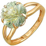 Женское золотое кольцо с празиолитом, 1636945
