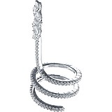 Женское серебряное кольцо с куб. циркониями, 1651281