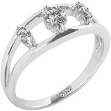 Женское золотое кольцо с бриллиантами, 1685585