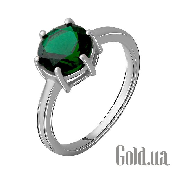 

Женские кольца Fresh Jewelry, Женское серебряное кольцо с синт. изумрудом, 17