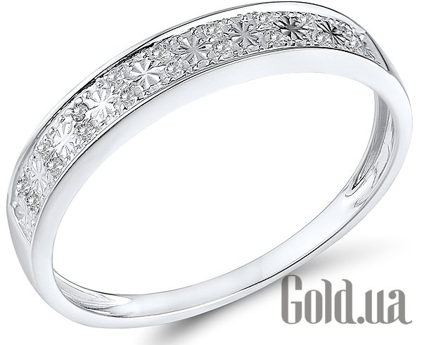 

Обручальное кольцо Lurie Jewelry, Золотое обручальное кольцо с бриллиантами, 16
