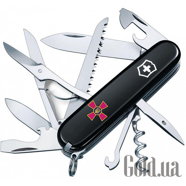 

Нож Victorinox, Мультитул Huntsman Ukraine Vx13713.3_W0010u