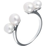 Женское серебряное кольцо с жемчугом, 1663058