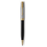 Parker Шариковая ручка Sonnet 17 Metal & Black Lacquer GT BP 68 132, 1752914