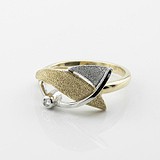 Женское золотое кольцо с бриллиантом, 1795410