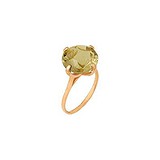 Женское золотое кольцо с цитрином, 1515603