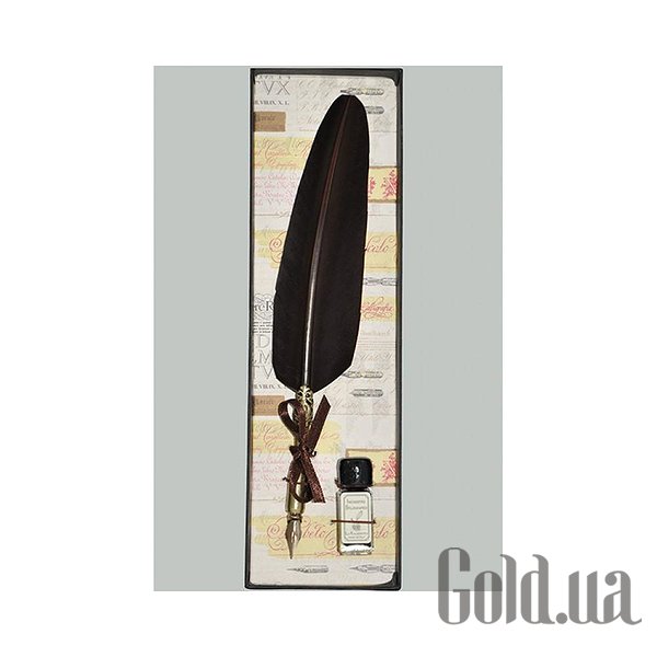 Купити La Kaligrafica Набір для каліграфії: перо коричневе + чорне чорнило 7650 (7650 набор перо коричн+черн чернила)