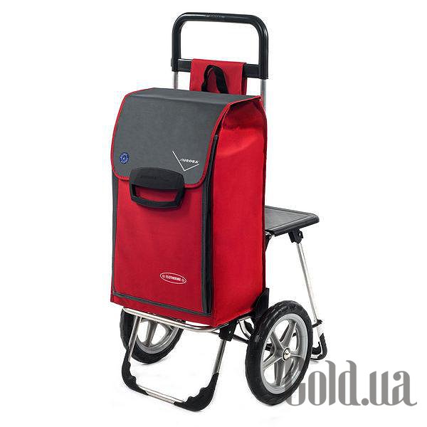 

Дорожная сумка Aurora, Красный, Сумка-тележка Relax 65 Red/Grey
