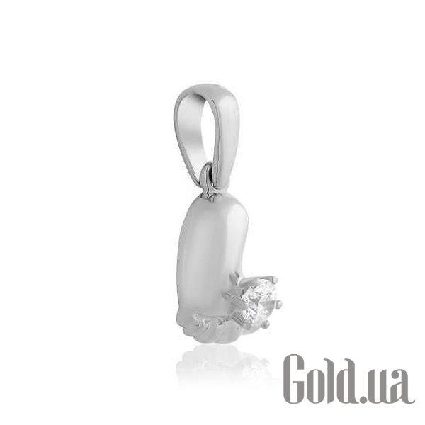 

Женский кулон Украина, Золотой кулон с Swarovski Zirconia