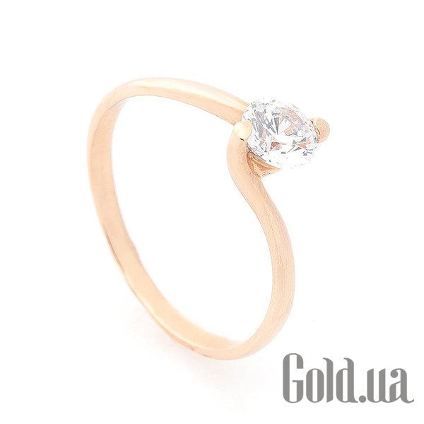 

Кольцо Украина, Золотое кольцо с куб. цирконием, 16