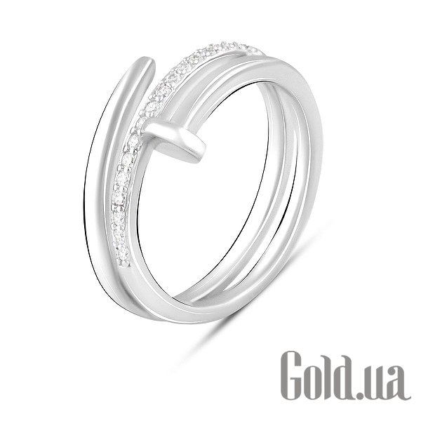 

Женские кольца Fresh Jewelry, Женское серебряное кольцо с куб. циркониями, 17.5