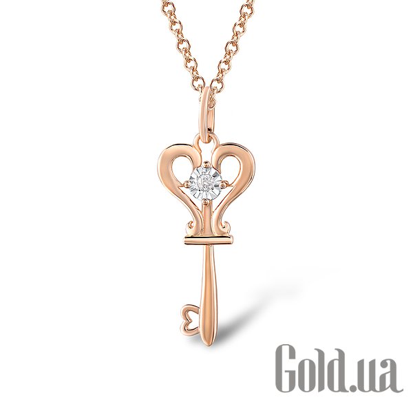 

Женский кулон Lurie Jewelry, Золотой кулон с бриллиантом