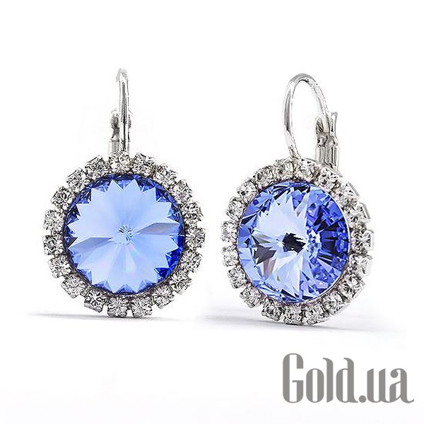 

Серьги Kobi, Стальной, Серьги с кристаллами Swarovski