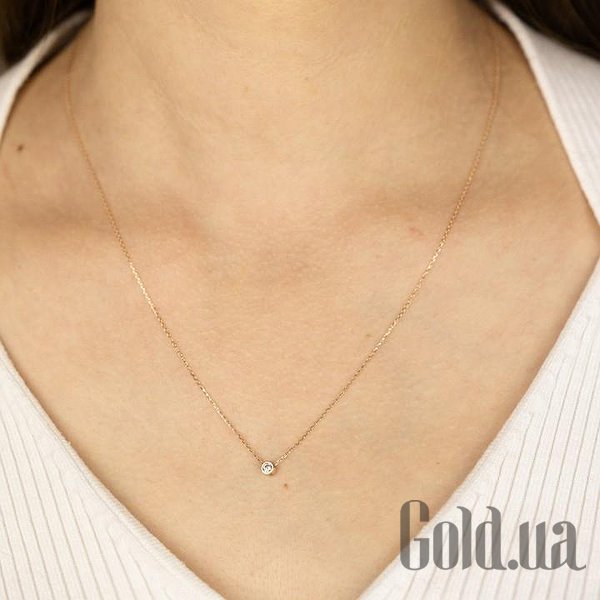 Золотое колье DIA3401153 – изображение 3