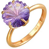 Женское золотое кольцо с аметистом, 1667413