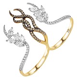 Roberto Bravo Женское золотое кольцо с бриллиантами, 1672789