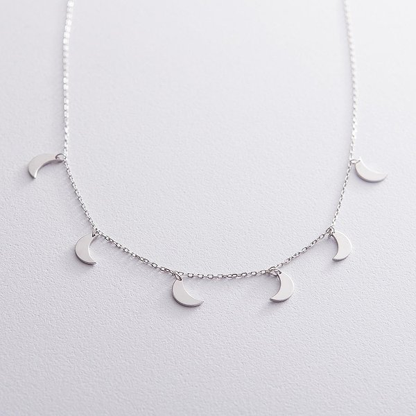 Серебряное колье