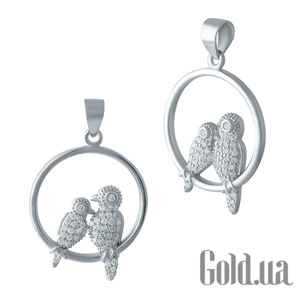 

Женские кулоны Fresh Jewelry, Серебряный кулон с куб. циркониями