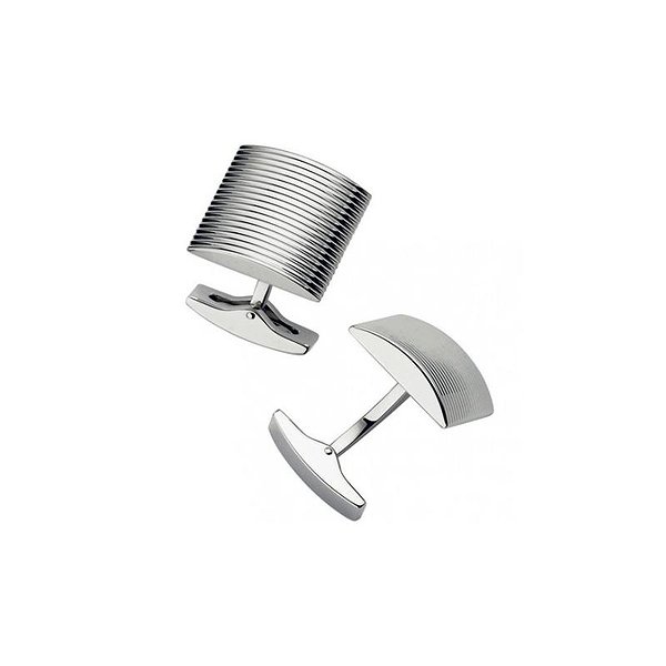 Dupont S.T. Запонки Curved Stripes PP Du5174