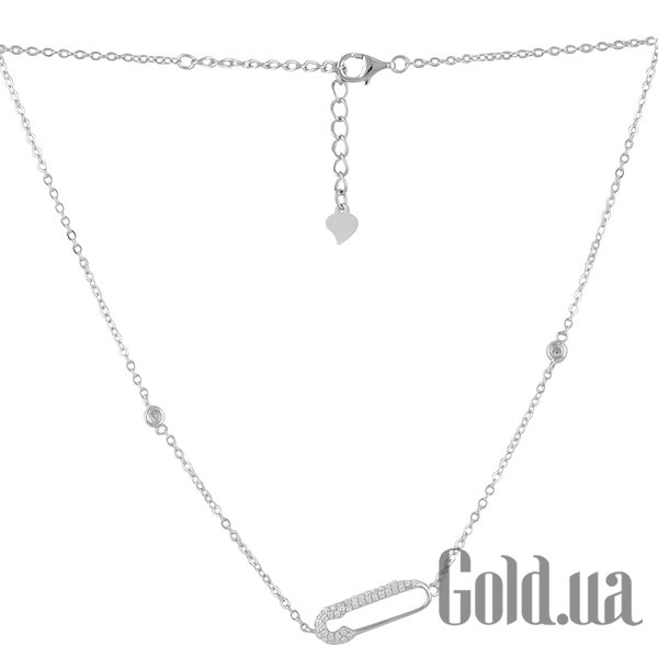 

Женские колье Fresh Jewelry, Серебряное колье с куб. циркониями, 40