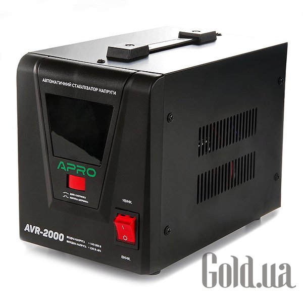 

Стабилизатор напряжения Apro, Стабилизатор напряжения AVR-2000, 1600Вт 852020