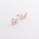 Золотые серьги