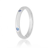 Женское серебряное кольцо с куб. циркониями, 295509