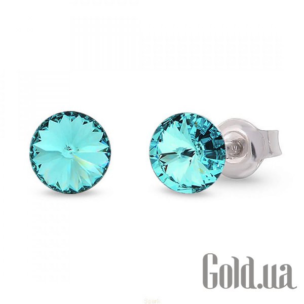 

Пусеты (гвоздики) Kobi, Стальной, Серьги с кристаллами Swarovski