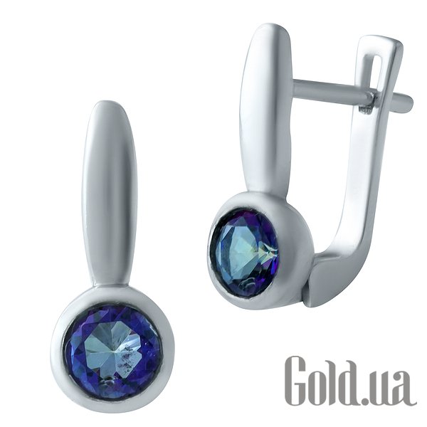 

Серьги Fresh Jewelry, Серебряные серьги с топазами