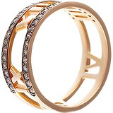 Женское золотое кольцо с бриллиантами, 1686102