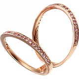 Женское золотое кольцо с бриллиантами и сапфирами, 1688150