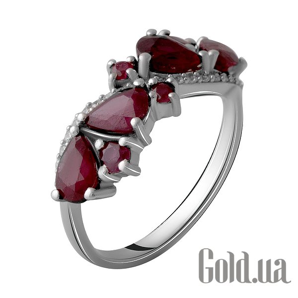 

Женские кольца Fresh Jewelry, Женское серебряное кольцо с рубинами, 18.5