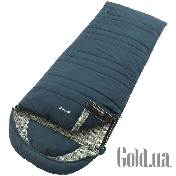 

Спальный мешок Outwell, Голубой, Спальный мешок Camper/0°C Blue Right