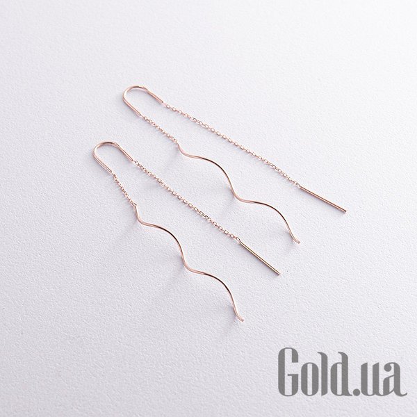 

Серьги с подвесками Украина, Золотые серьги