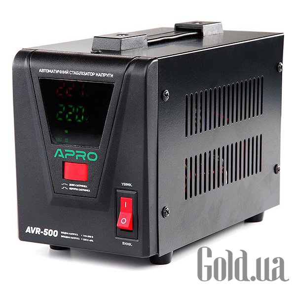 Купить Apro Стабилизатор напряжения AVR-500, 400Вт 852005