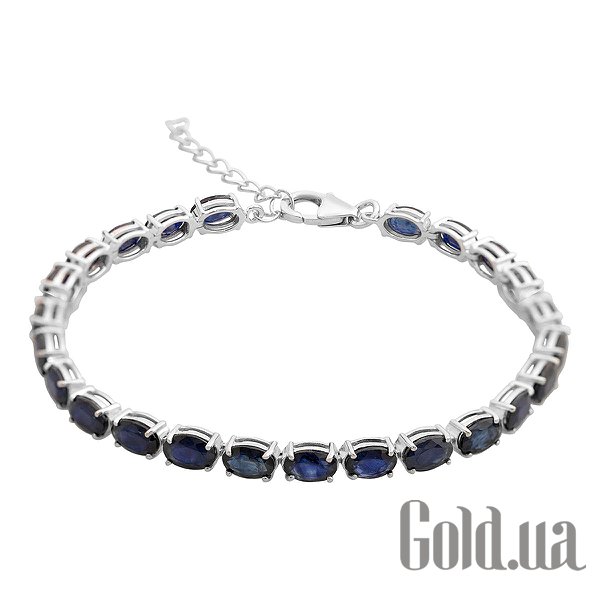 

Женские браслеты Fresh Jewelry, Женский серебряный браслет с сапфирами, 17