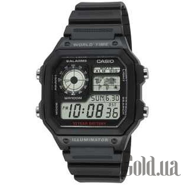 Купити Casio Чоловічий годинник AE-1200WH-1AVEF