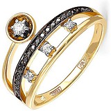 Kabarovsky Женское золотое кольцо с бриллиантами, 1647447