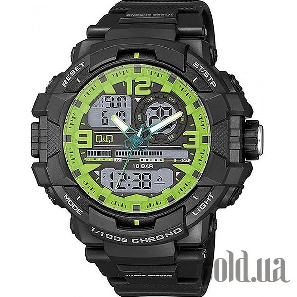 

Японские часы Q&Q, Мужские часы LCD GW86J008Y
