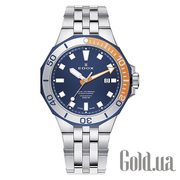 

Швейцарские часы Edox, Мужские часы Delfin 53015 357 BUOM BUIN