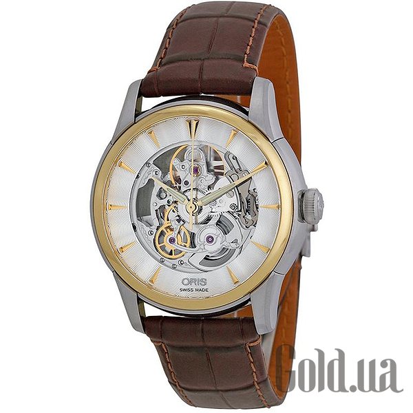 

Швейцарские часы Oris, Artelier Skeleton PVD Culture 734.7670.4351 LS 5.21.70FC
