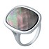 Женское серебряное кольцо с перламутром - фото 1