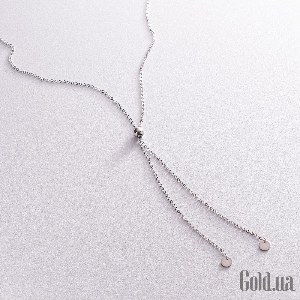 Серебряное колье onx181169 – изображение 2