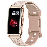 UWatch Смарт часы Smart Mioband Nano+ Beige Flower 3989, 1799767