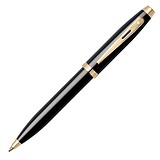 Sheaffer Шариковая ручка 100 Glossy Black GT BP Sh932225, 063575