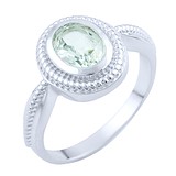 Женское серебряное кольцо с аметистом, 1531480