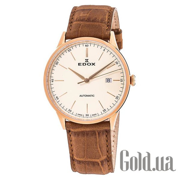 

Швейцарские часы Edox, Мужские часы Les Vauberts Automatic Date 80106 37RC BEIR