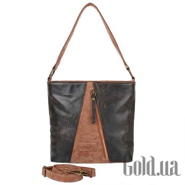 

Сумки женские Laskara, Рыжий;коричневый, Женская сумка LK10204-2-choco-camel