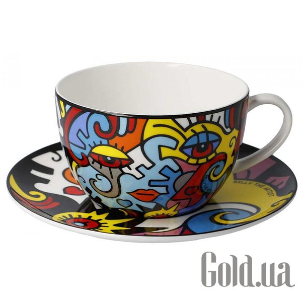 

Сервиз/набор Goebel, Чашка с блюдцем Pop Art Billy The Artist GOE-67080561