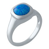 Женское серебряное кольцо с опалом, 1750360